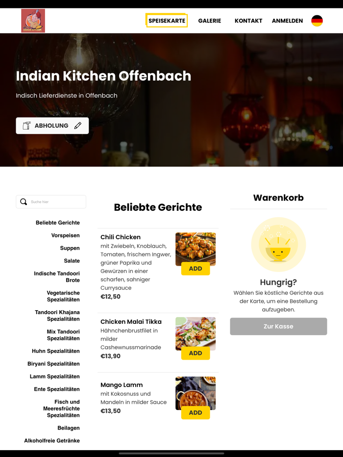 Indian Kitchen Offenbach