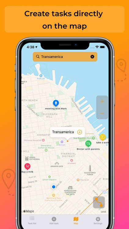 ToDoMap (tasks on your map) screenshot-3
