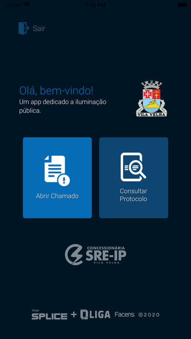 SRE - Iluminação Pública Screenshot