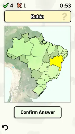 Game screenshot States of Brazil Quiz mod apk
