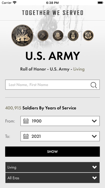 Together We Served ROH
