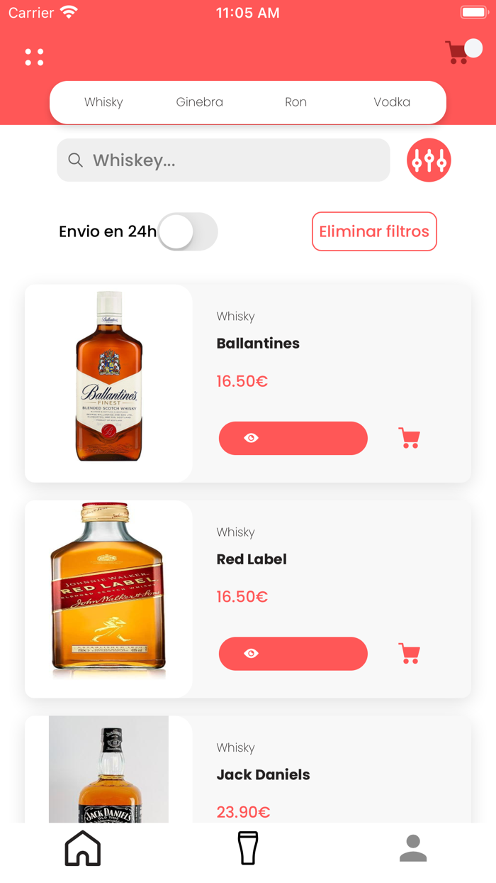 Drinker Reparto de bebida