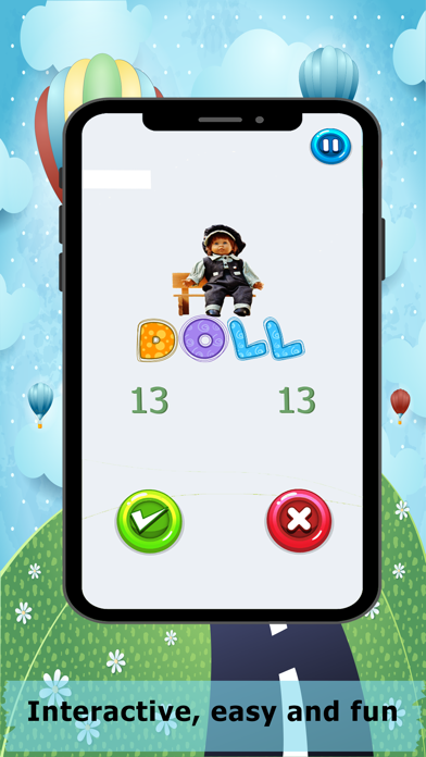 Beginning Sight Word List Test Screenshot
