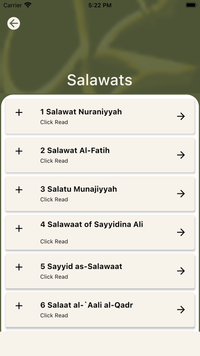 Salawats Prayers Zikhirmatic Screenshot