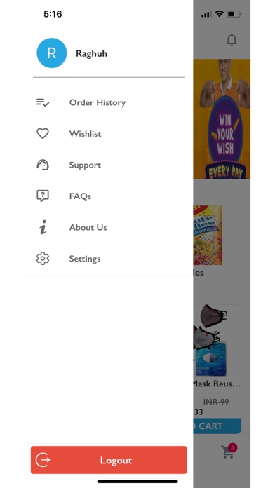 Storimart Buyer Ordering Screenshot