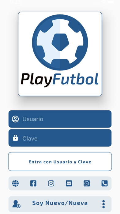 PlayFutbol Screenshot