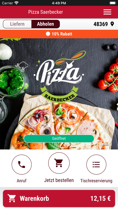 Pizza Saerbecker Screenshot