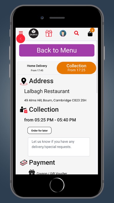 Lalbagh Restaurant Screenshot
