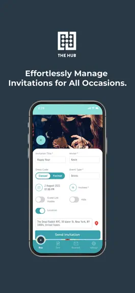 Game screenshot Hub App | Party Invite & RSVP mod apk