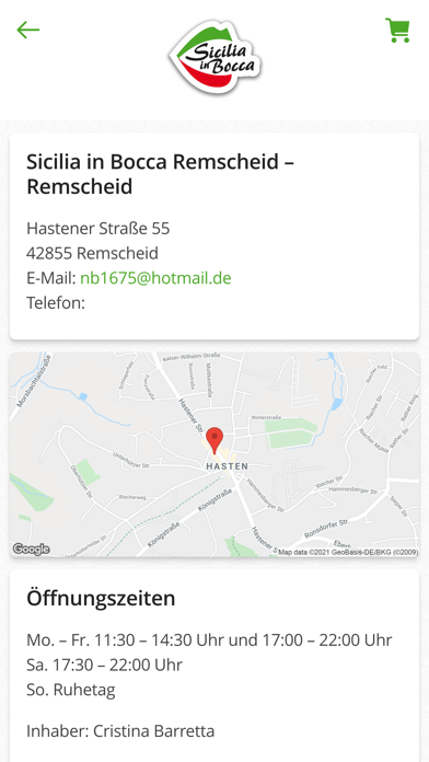 Sicilia in Bocca Remscheid Screenshot