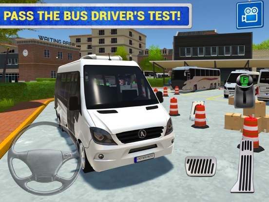 City Bus Driving Sim iPad app afbeelding 3