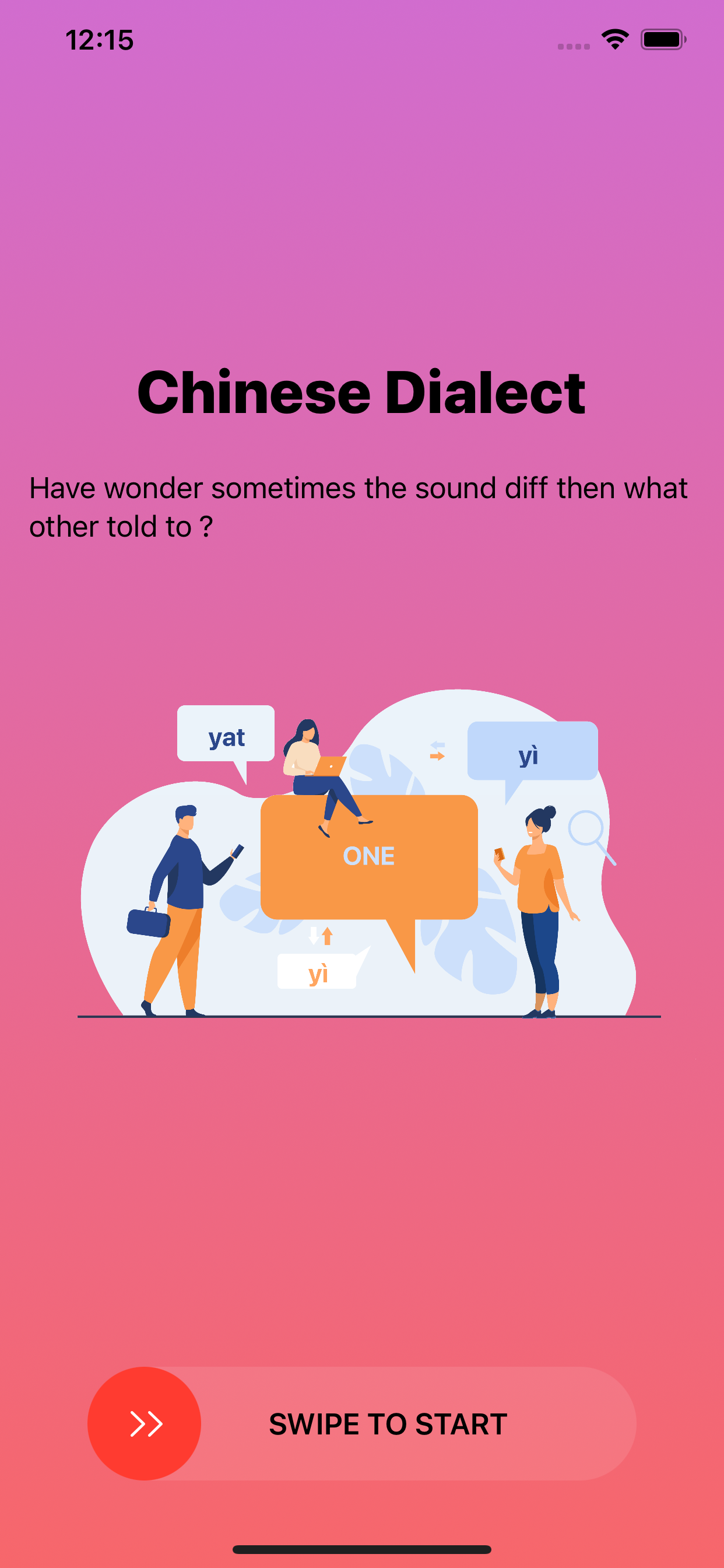 Vocabulary Chinese Dialect