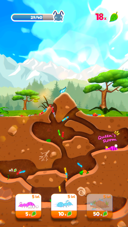 #2. Little ant army (iOS) 由: MIKHAIL AGAFONOV