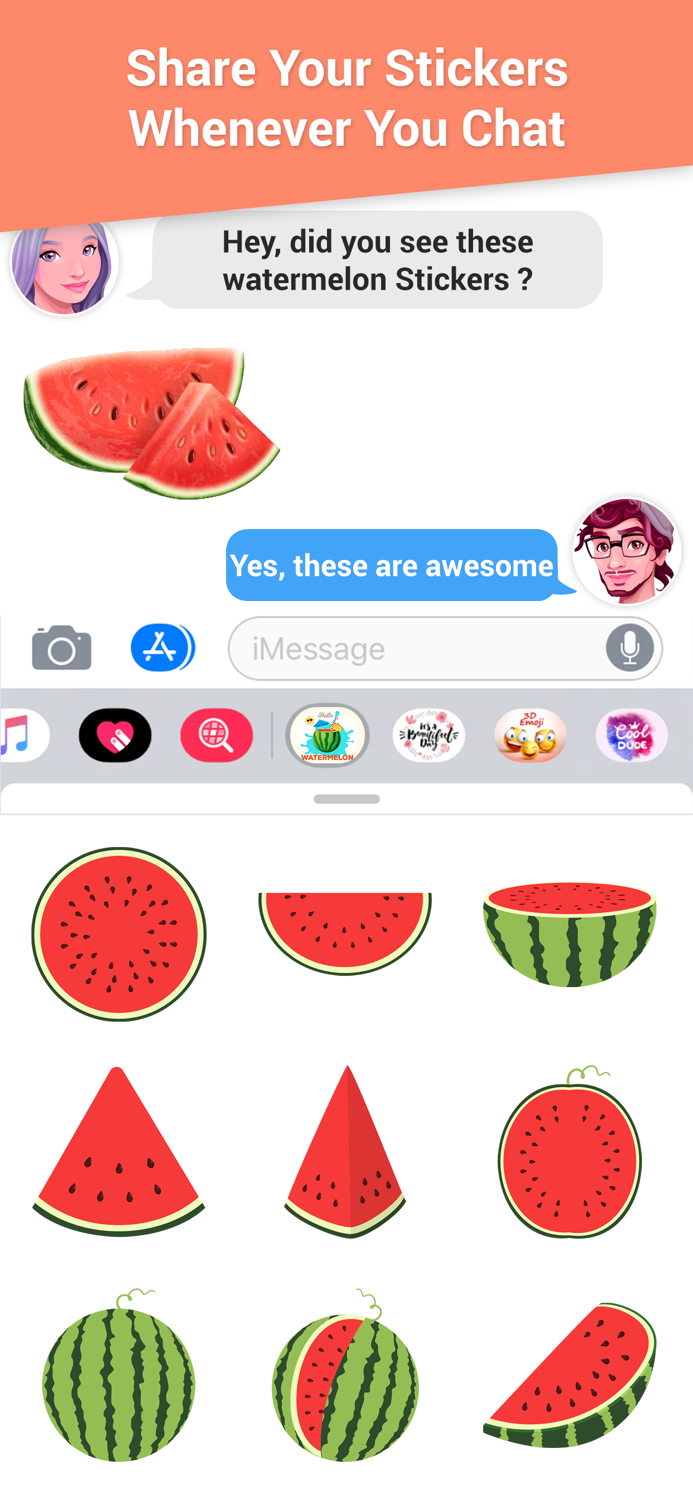 The Watermelon Stickers