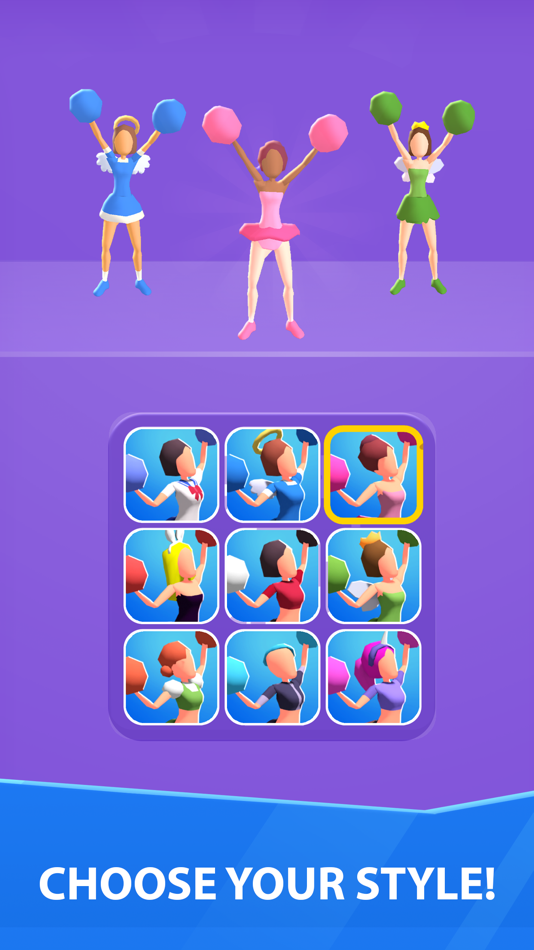 #4. Cheerleader Run 3D (iOS) 来自: SUPERSONIC STUDIOS LTD