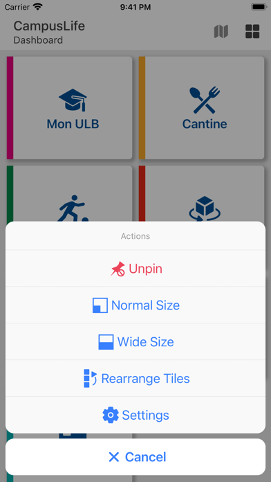 ULB CampusLife Screenshot