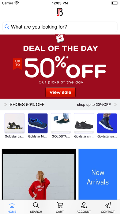 bjstoreonline Screenshot