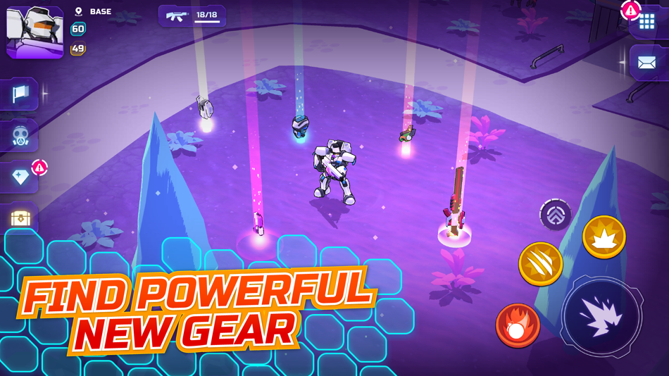 #1. Loot Legends: Robots vs Aliens (iOS) 由: A.D COOK & N.H WHYTE