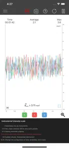 Vibration Meter, seismograph screenshot #7 for iPhone