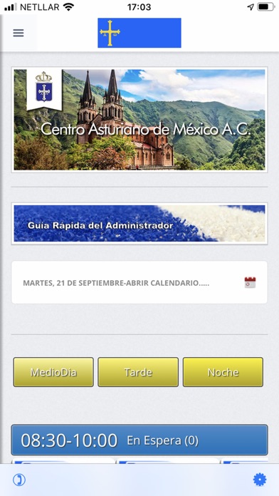Centro Asturiano Mx Screenshot