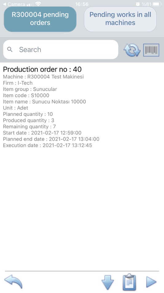 #5. TST MES for SAP Business One (iOS) بواسطة: TST Bilgisayar Yazılım San. ve Tic. Ltd. Şti.