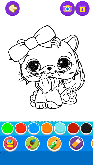 Littlest Sweety Pet Coloring Screenshot