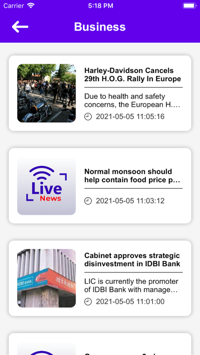 News: Latest News Screenshot