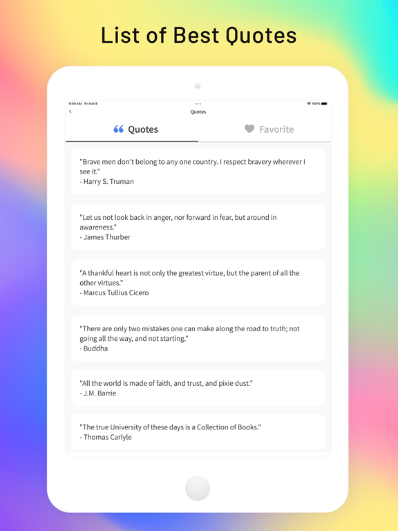 Rangin: Gradient status maker iPad screenshot