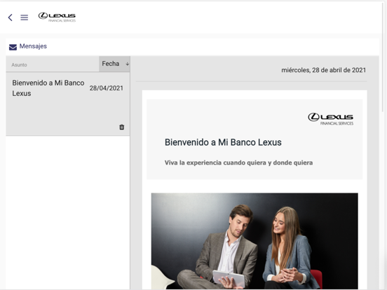 Screenshot #4 pour Mi Banco Lexus