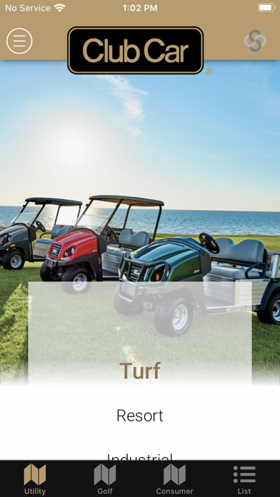 Club Car Sales App Screenshot