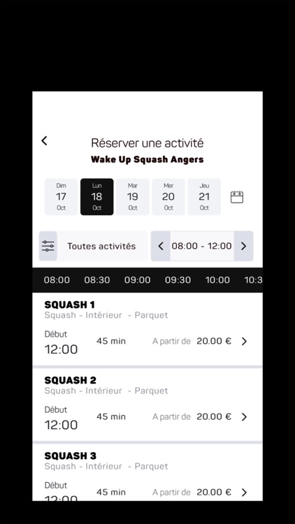 Wake up Squash - Angers screenshot-3