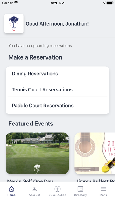 Round Hill Club Screenshot