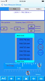 tape measure deluxe calculator iphone screenshot 4