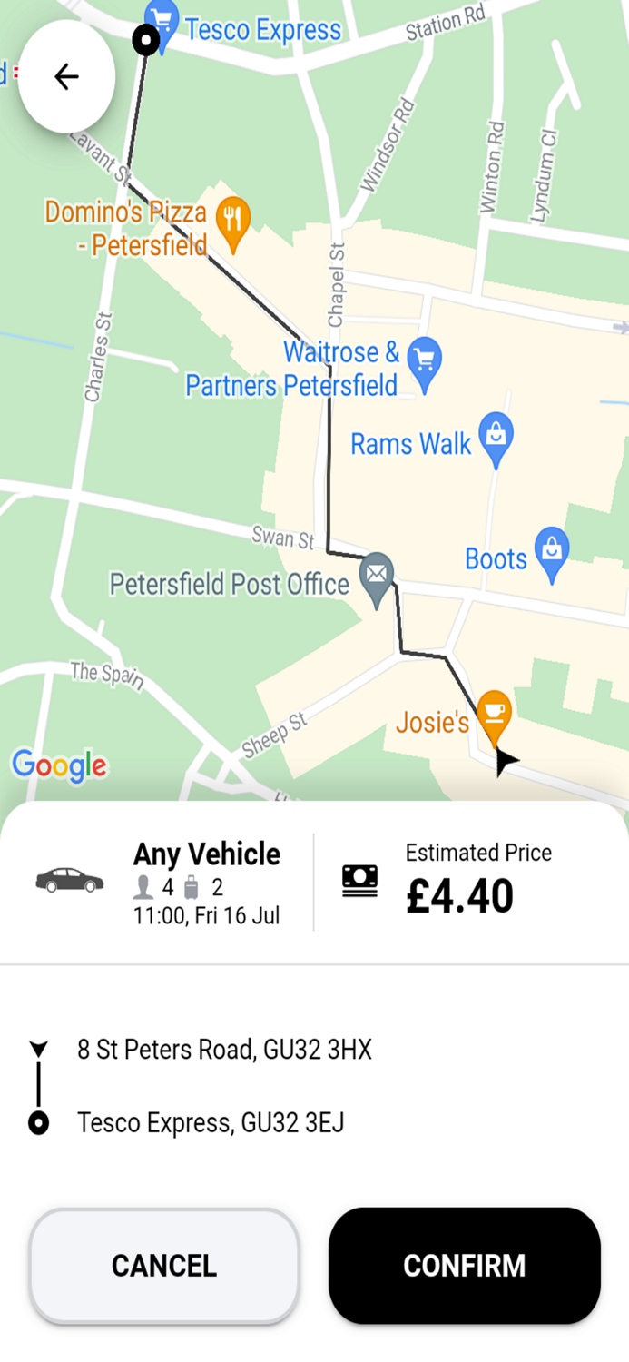 A2B Taxis Petersfield