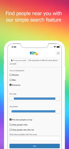 Game screenshot Nifty - Over 40 LGBTQ+ apk