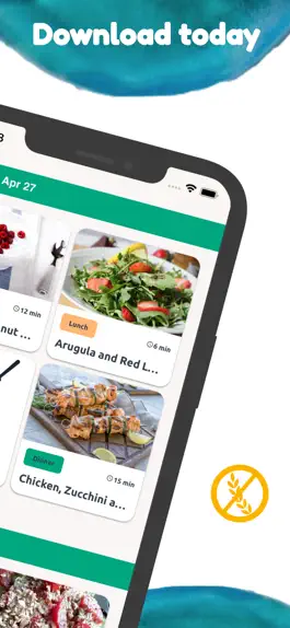 Game screenshot Gluten-Free Diet Meal Plan apk