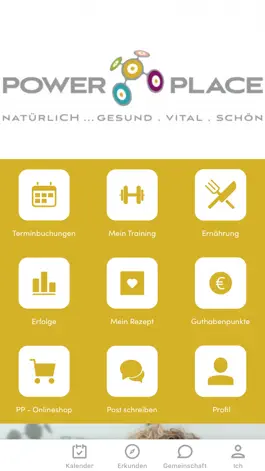 Game screenshot POWER PLACE Gesund-APP hack