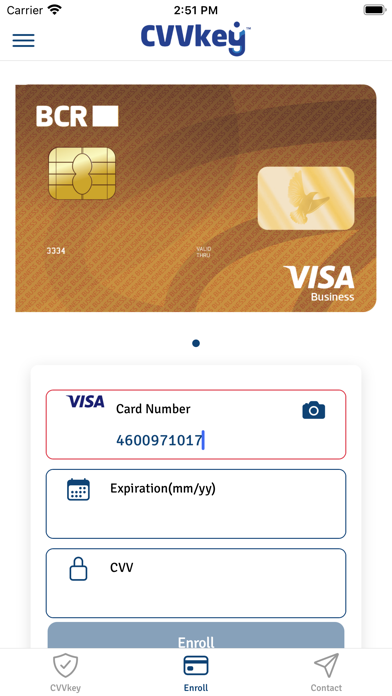 BCR.CVVkey Screenshot
