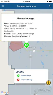 battle river power outages iphone screenshot 2