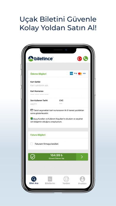 Biletince Screenshot