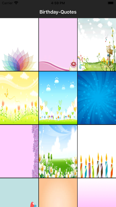 Birthday-Quotes Screenshot