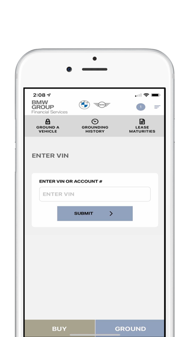 BMWFS Auction Direct Screenshot