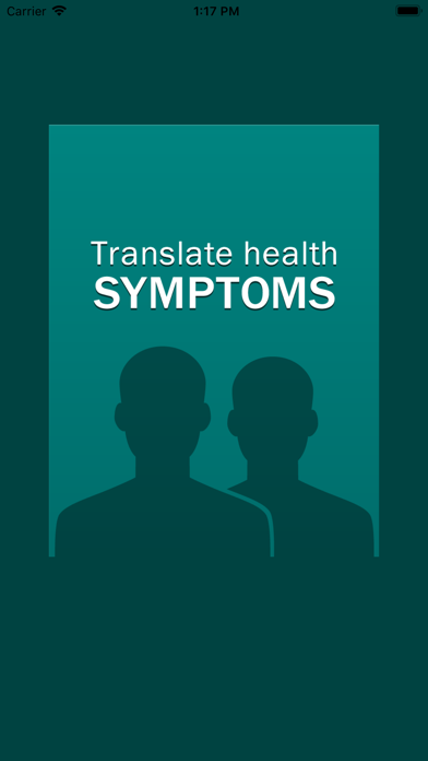 Screenshot #1 pour Traductor de síntomas de salud