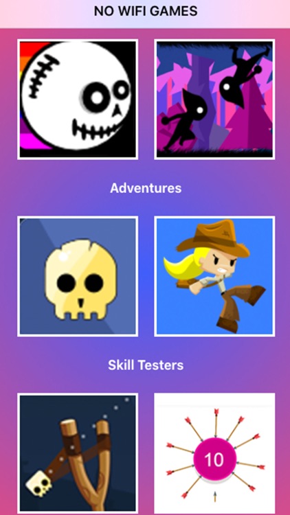 No Wifi Games | No Ads