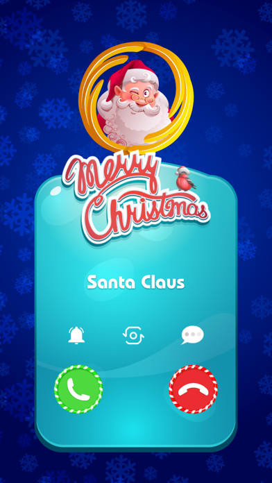 santa claus xmas call Screenshot