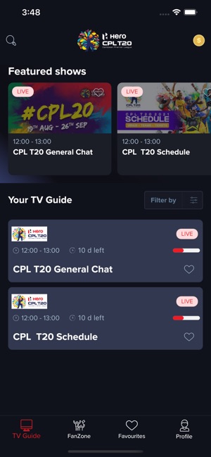 Cpl t20 live channel clearance