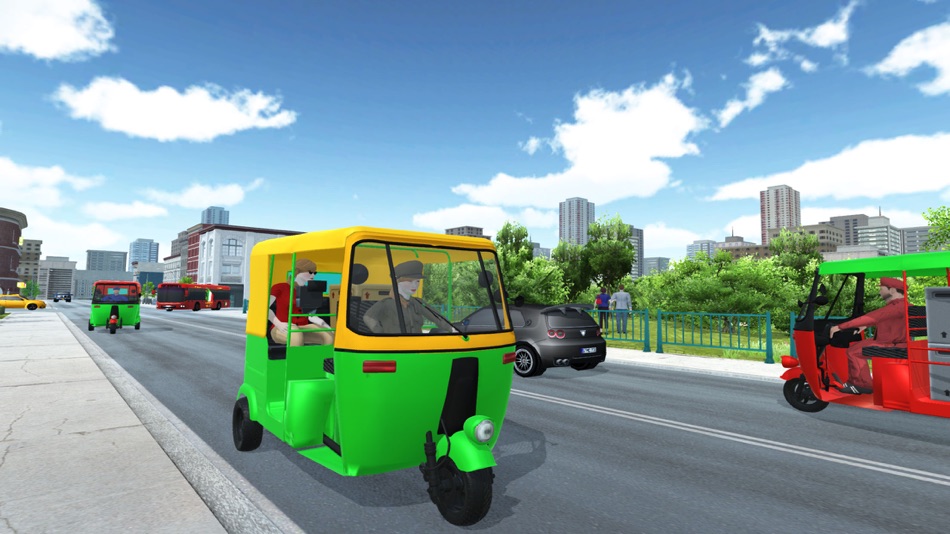 #5. Tuk Tuk Modern Rickshaw (iOS) Podle: Munaim Shah