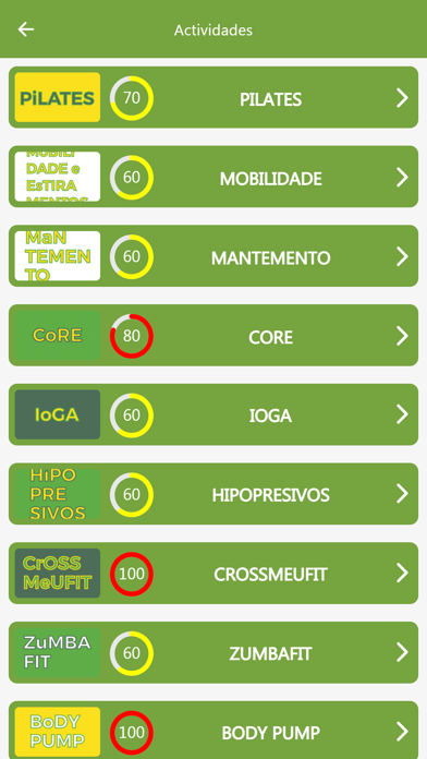 MeuFit Screenshot