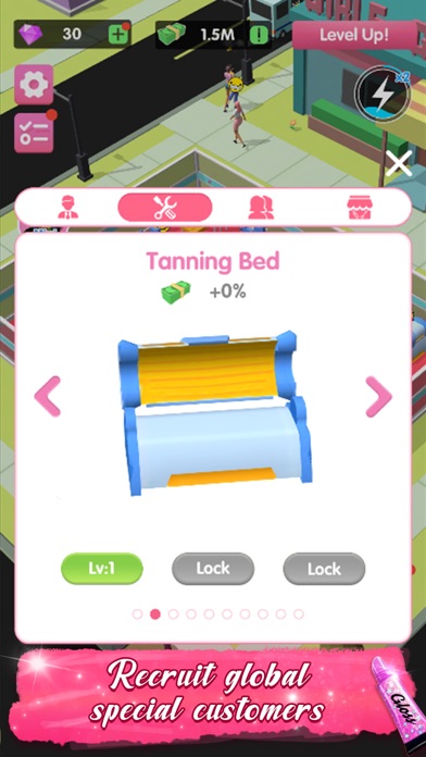 Idle Beauty Salon - Sims Game Screenshot