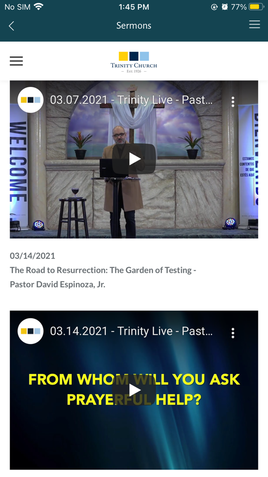 #2. Trinity Church San Fernando (iOS) 由: La Trinidad Church